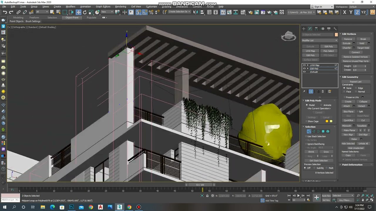 3D Max Model correction and Rendering