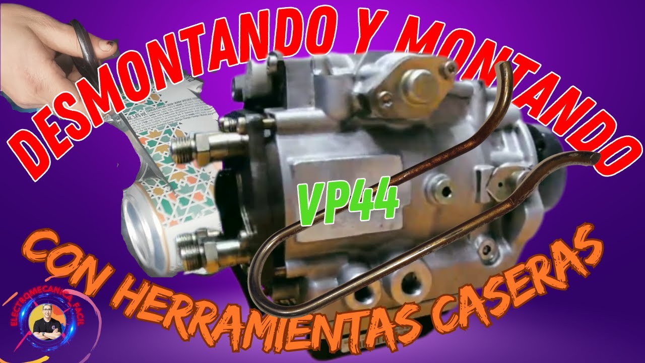 bomba diesel rotativa vp44, desmontaje y montaje con sus pares de apriete