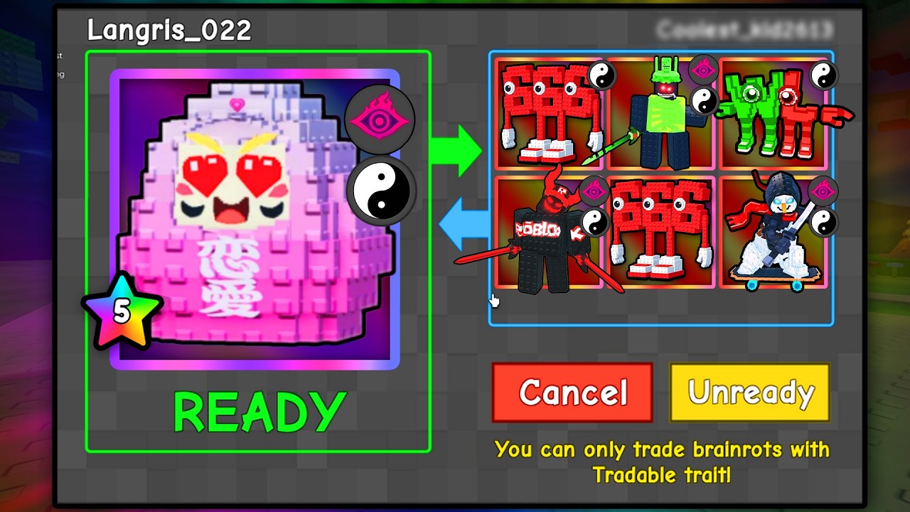 Trading Exotic Units For Good OFFER! Brainrot Tower Defense Update