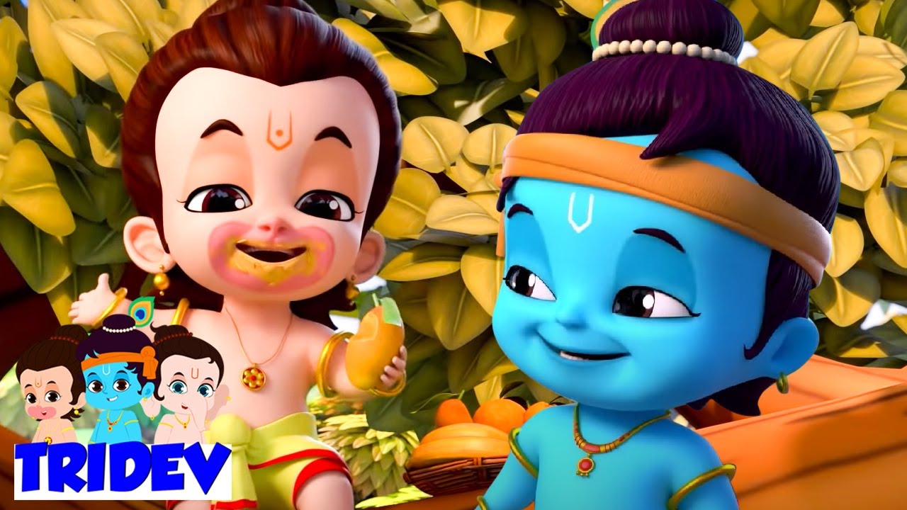 Natkhat Veer Hanuman | नटखट  वीर हनुमान | Hanuman Ke Kids Songs | Tridev Hindi Balgeet | Titli Udi