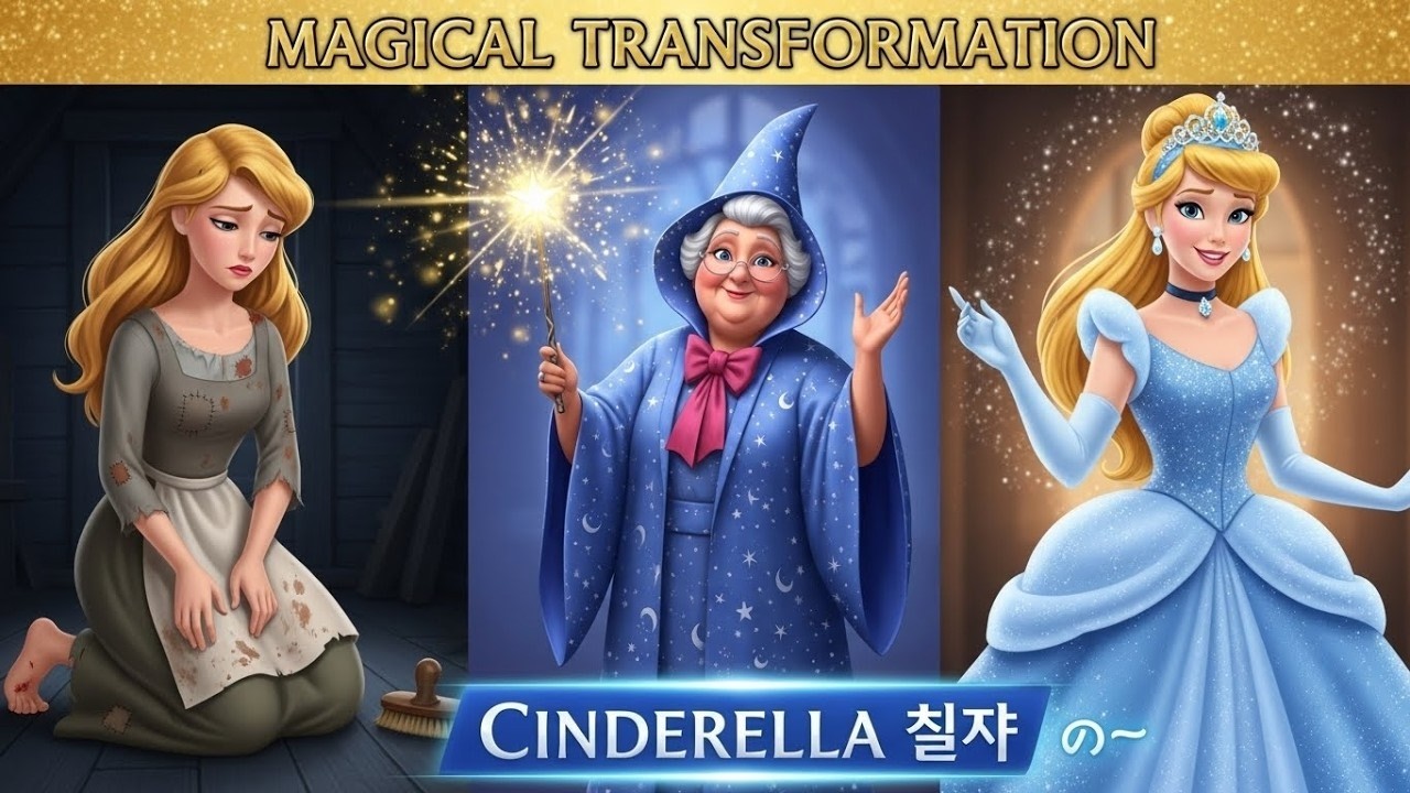 The Story of Cinderella | Magic Fairy Tale Animation | Bedtime Stories