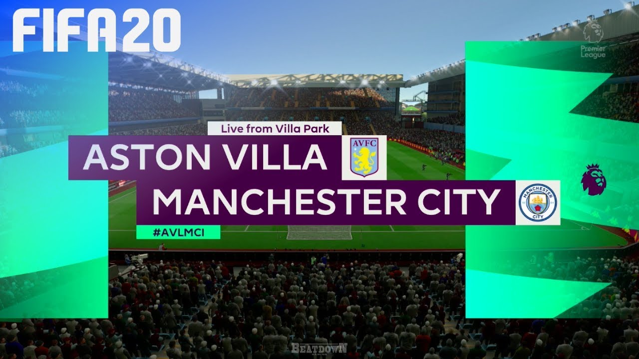 FIFA 20 - Aston Villa vs. Manchester City @ Villa Park