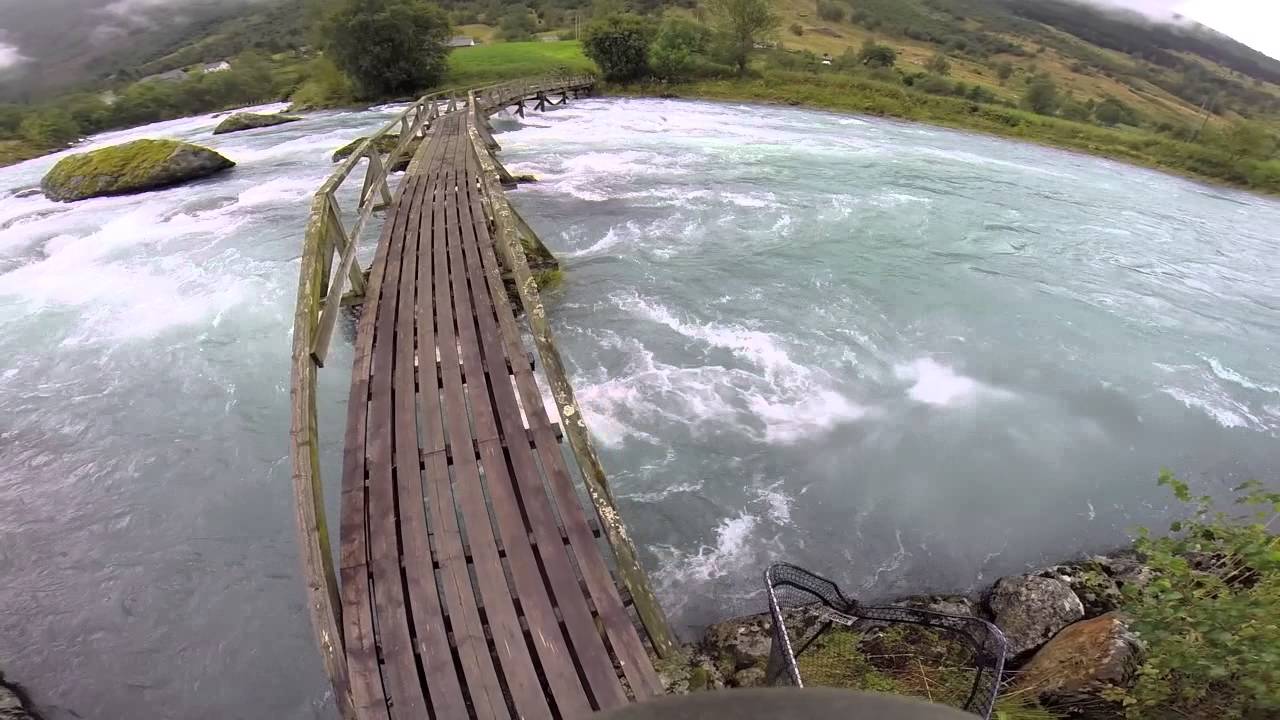 Large Seatrout on the fly. Olden,Norway. A fight with a twist 720p