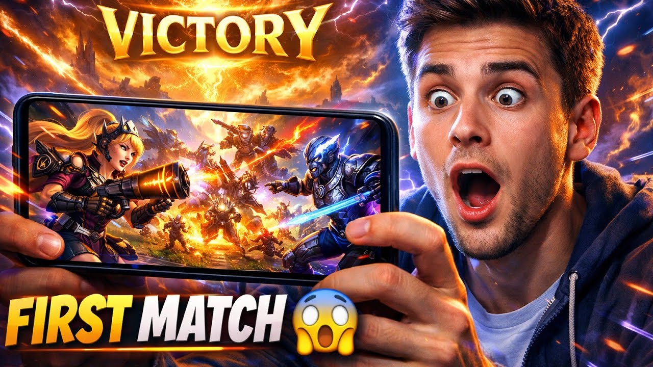 My First Ever Mobile Legends Match - Epic Noob Disaster!