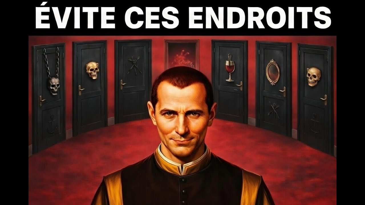 7 Endroits Qui Détruisent Ta Vie Sans Que Tu Le Saches — La Leçon Cachée de Machiavel #motivation