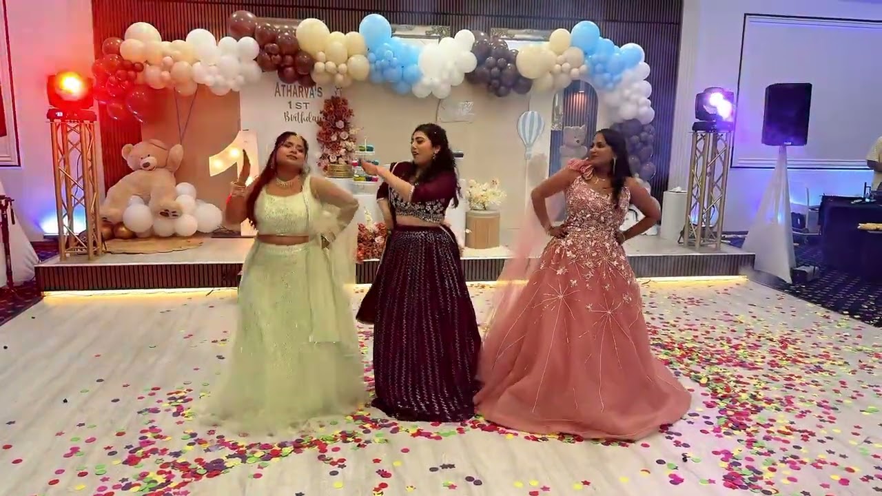 Devrani jethani dance performance in Baby first Happy birthday party in melbourne❤️🧿 