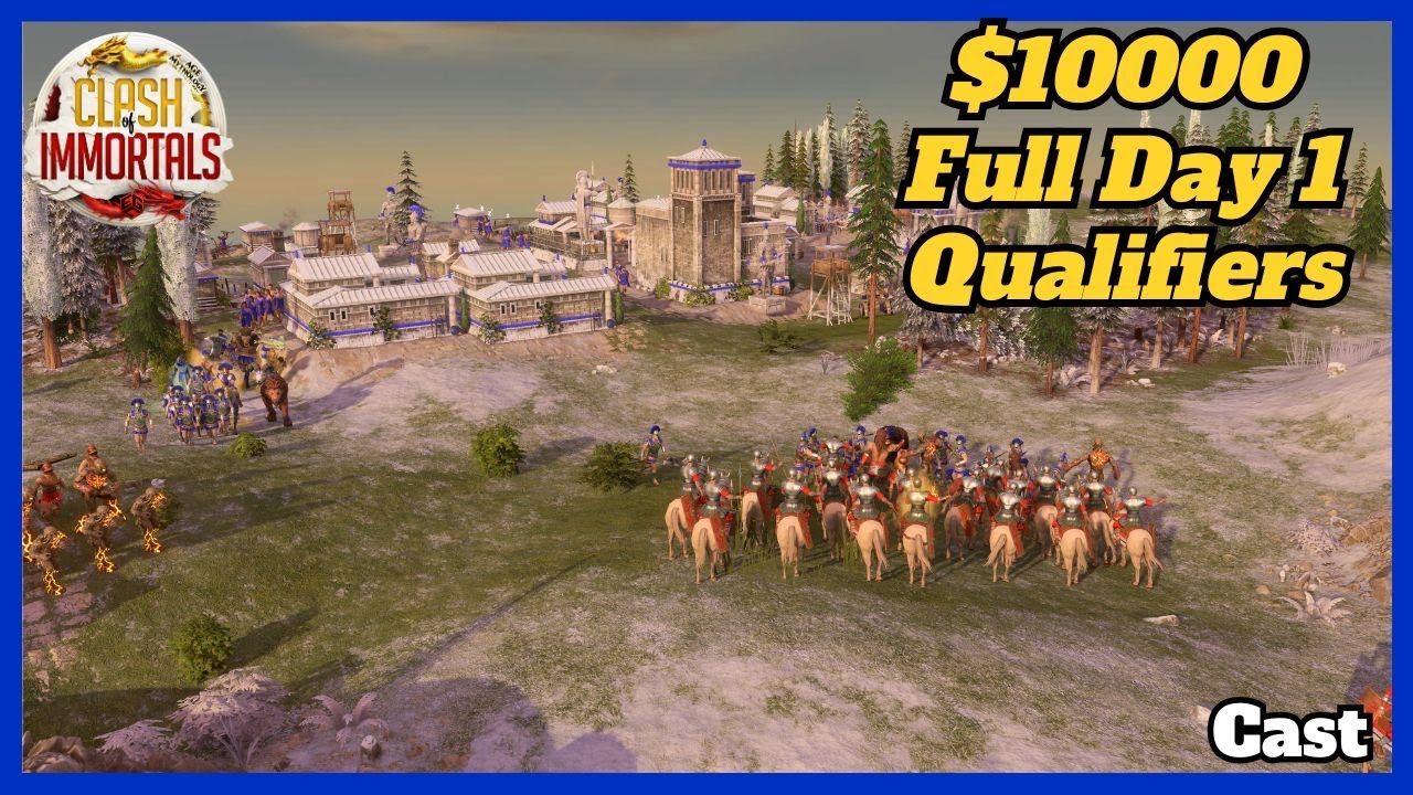 Full Day 1 Clash of Immortals Qualifiers $10000