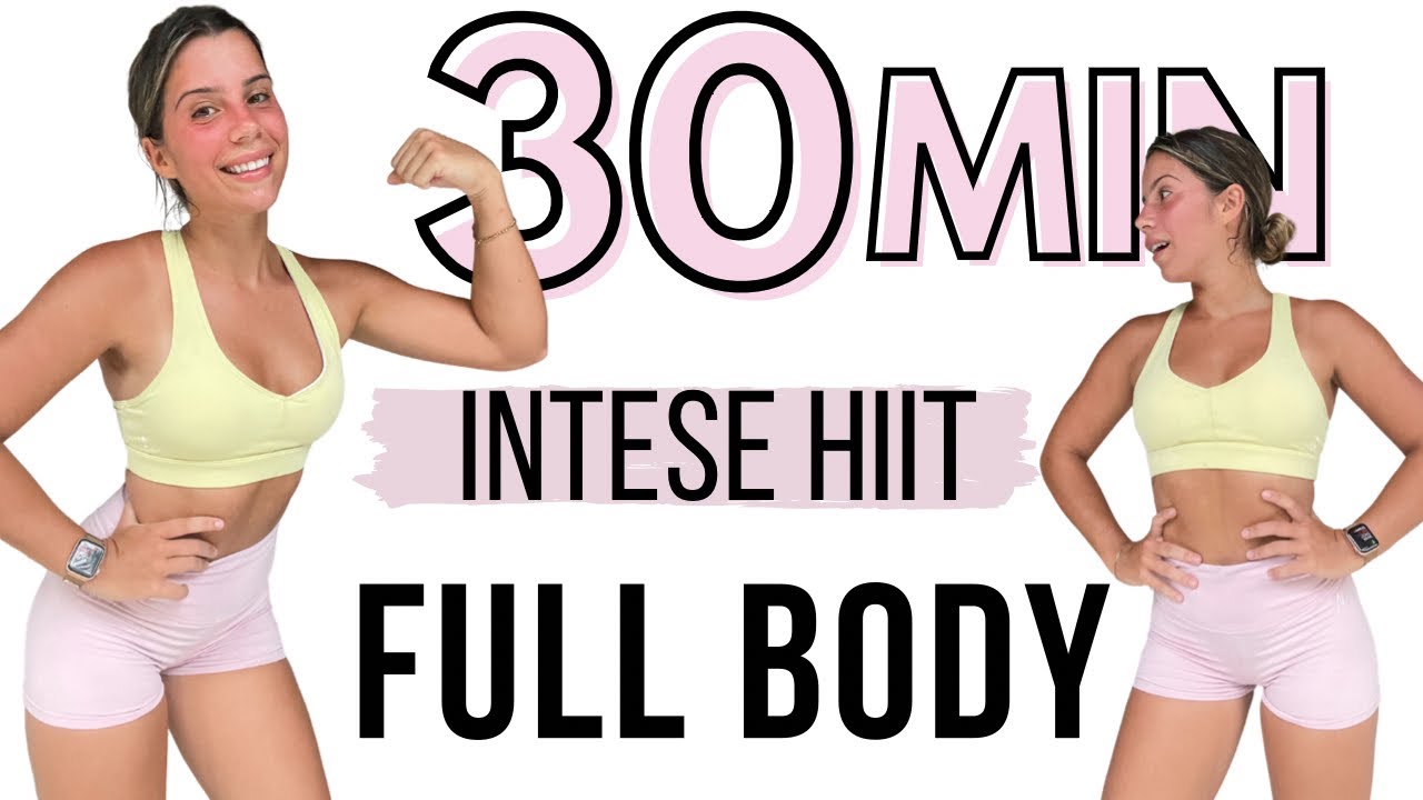 30 MIN CALORIE KILLER HIIT Workout - Full body & Cardio, No Equipment, No Repeat