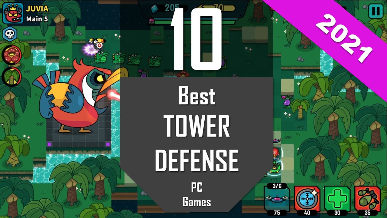 Best Tower Defense Games 2021 | TOP10 Tower-Defense (TD) PC Games