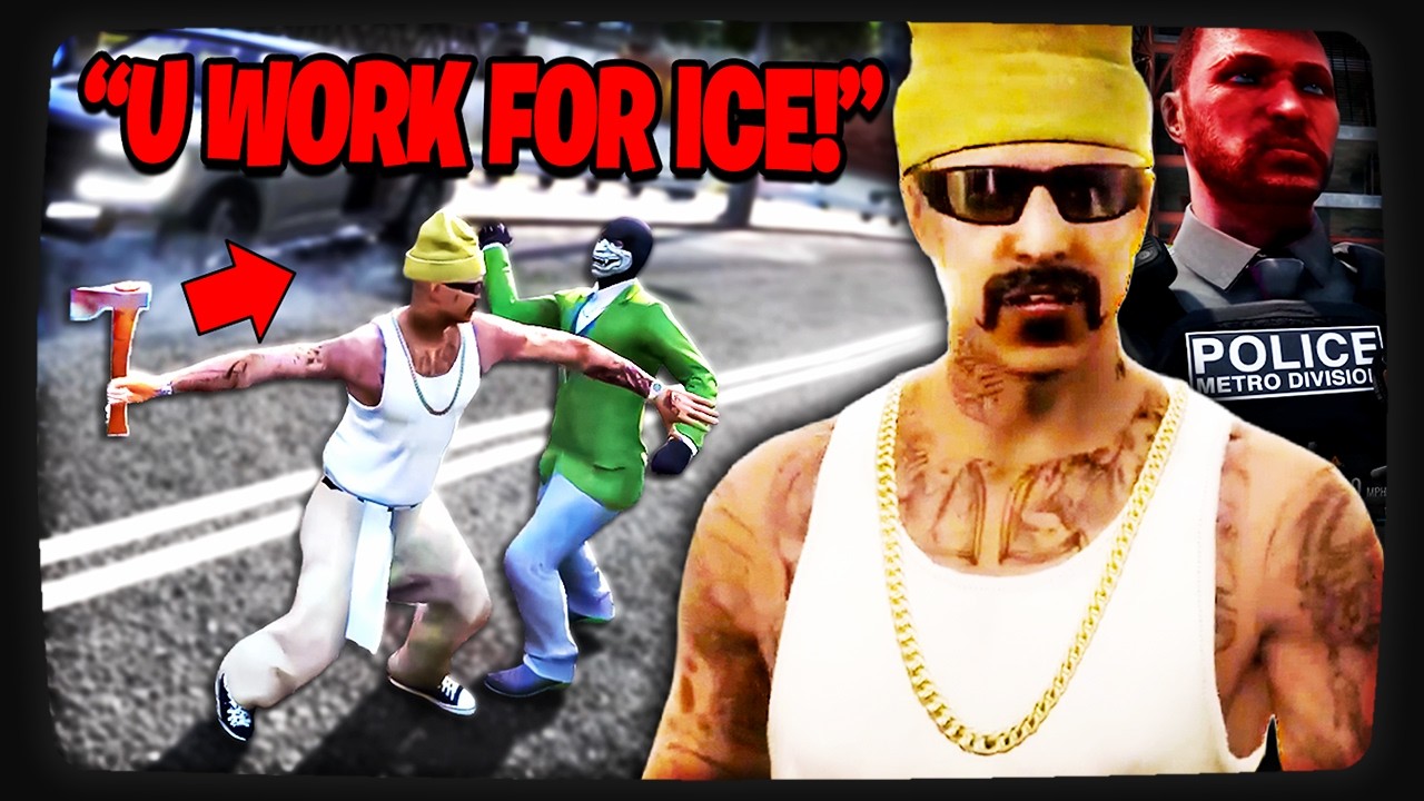 Escaping ICE Agents on GTA 5 RP | DonDada RP