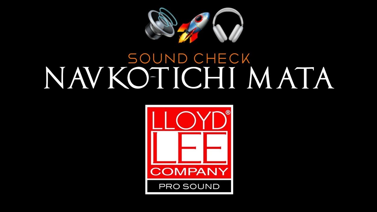 NAVKOTICHI MATA 🔥 FULL CROWD SOUND CHECK ✅ ORIGINAL 🤩