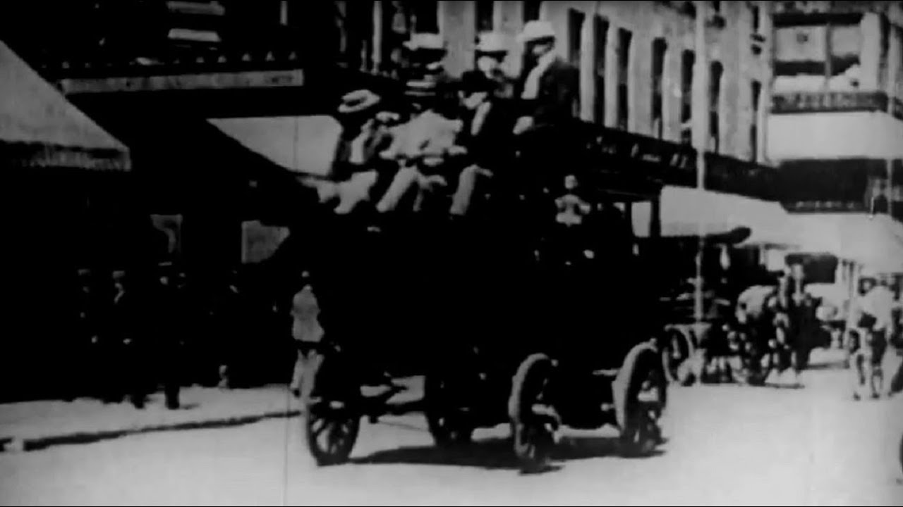 The Living Past New York City and Other Happenings From 1900 - 1901 Vintage Footage