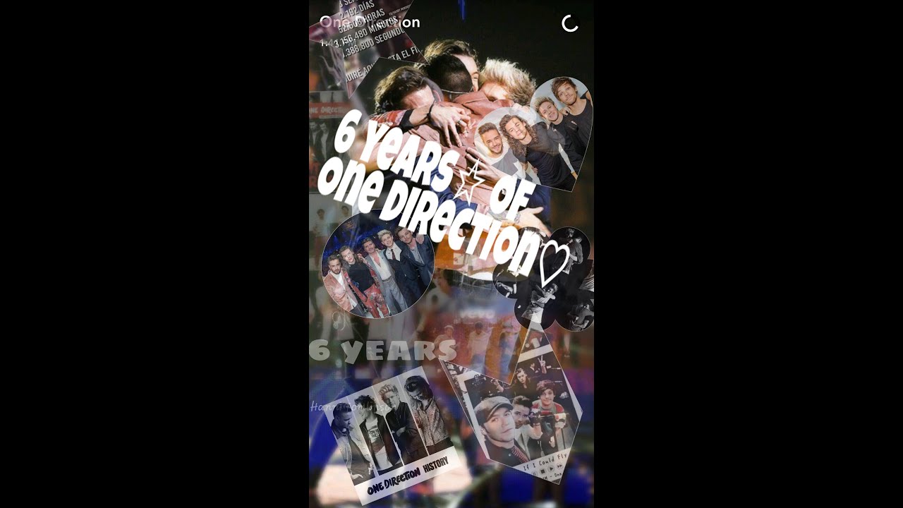 6 Years One Direction 2010-2016