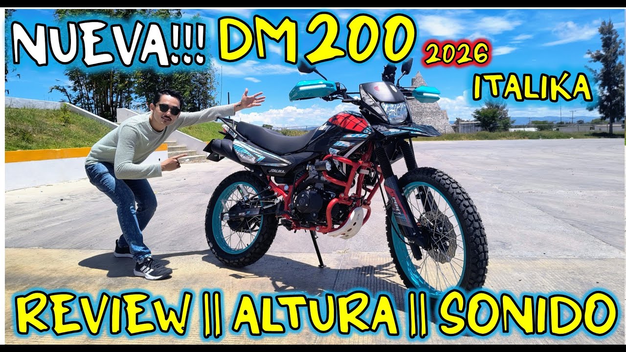 ▪️NUEVA DM 200 2026 DE ITALIKA // REVIEW // SONIDO Y ALTURA // ¿QUE CAMBIO HUBO CON LA 2025?