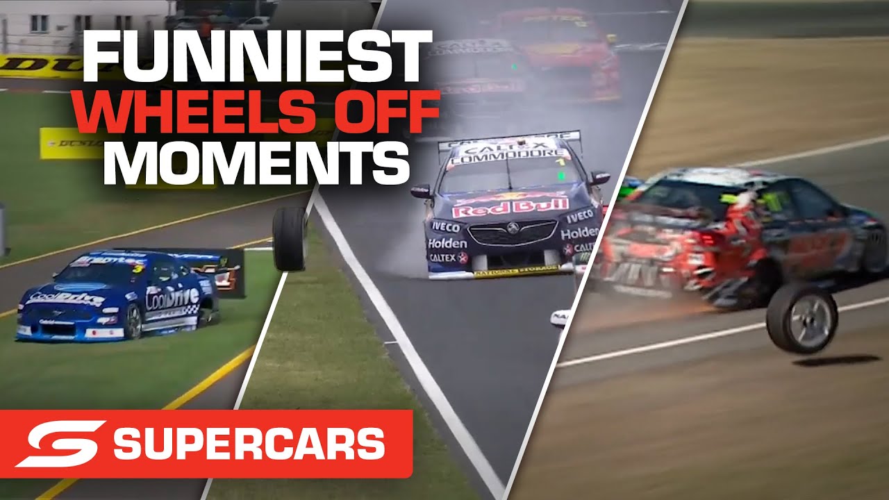Funniest EVER moments the wheels fell off! | Supercars 2021