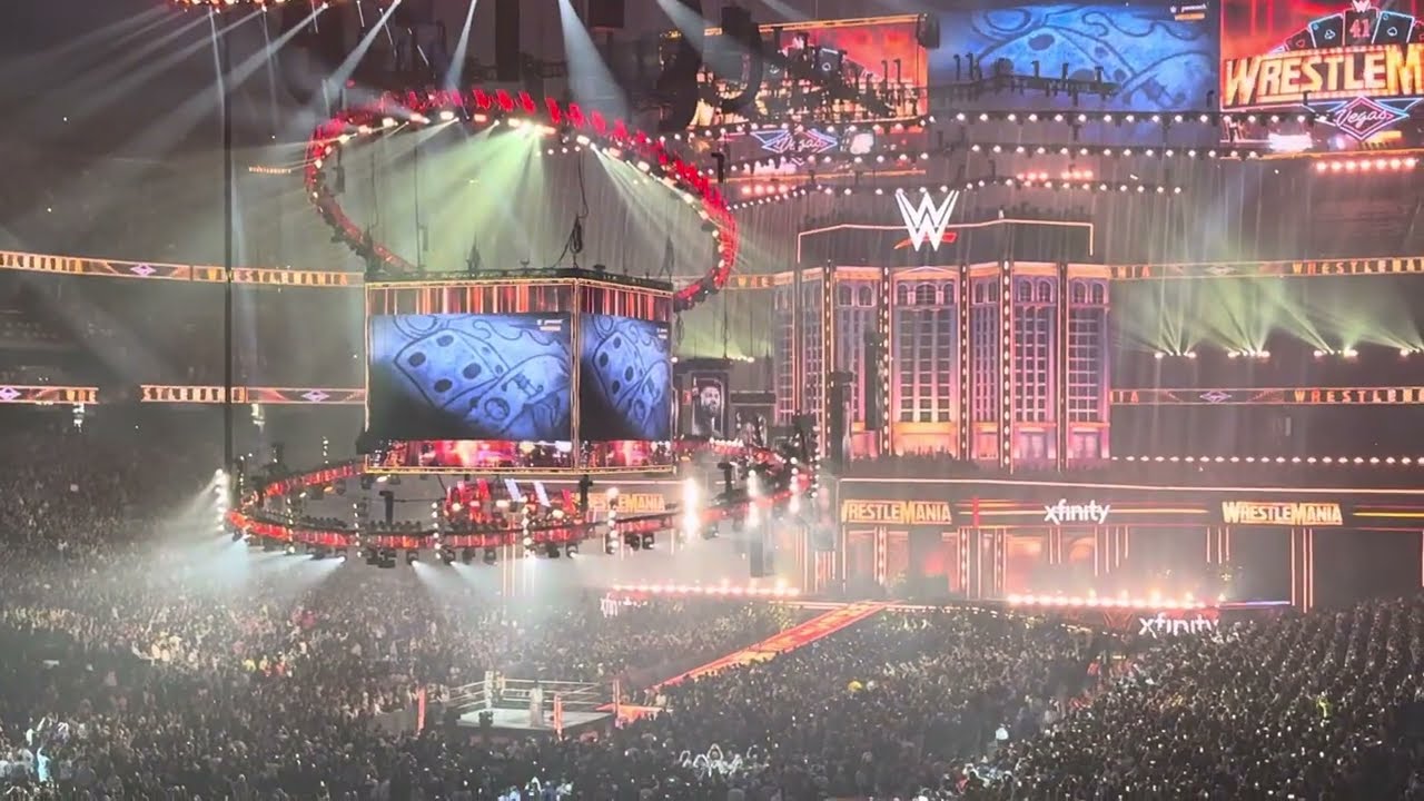 “This Fire Burns” WrestleMania 41 CM Punk Entrance *LIVE REACTION*