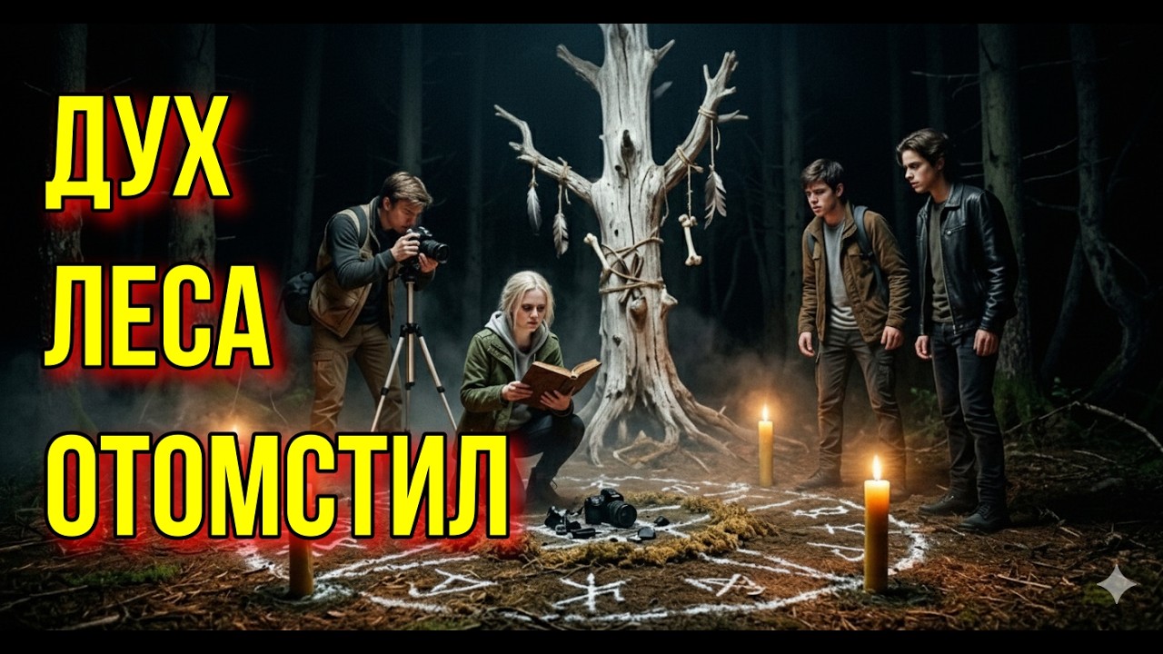 ПОДРОСТКИ ПРИЗВАЛИ ЗЛОБНЫЙ ДУХ ЛЕСА | МИСТИЧЕСКИЕ ИСТОРИИ