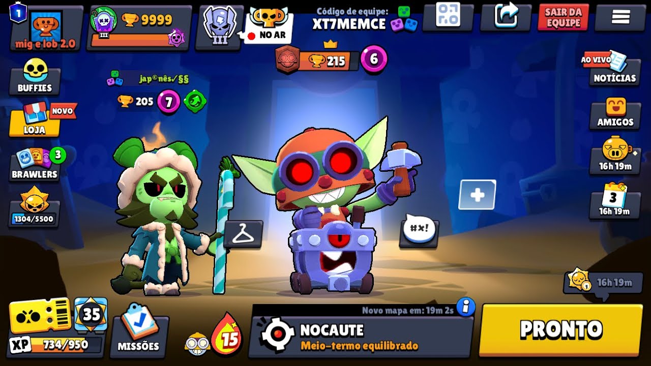 Conta Brawl Stars