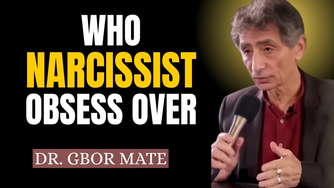 The ONLY People Narcissists Stay Obsessed With speech  || DR. GABOR MATÉ