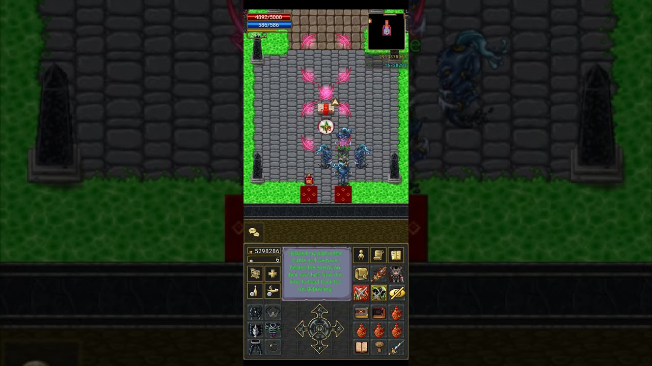 TibiaME: Duo Boss Tauragor, Mutabor, Amorpheon & King 70 (w/Arhe)