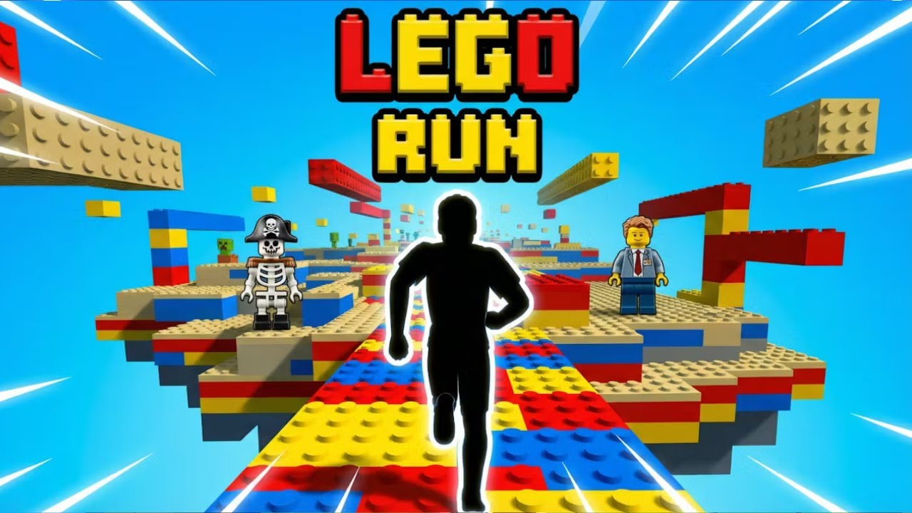 Immersive Interactive Warm-up | Fast Lego Run Challenge | Gamified Cardio Escape Workout