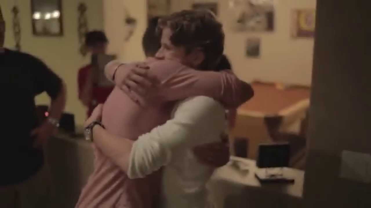 Exchange student gets surprise he'll never forget...