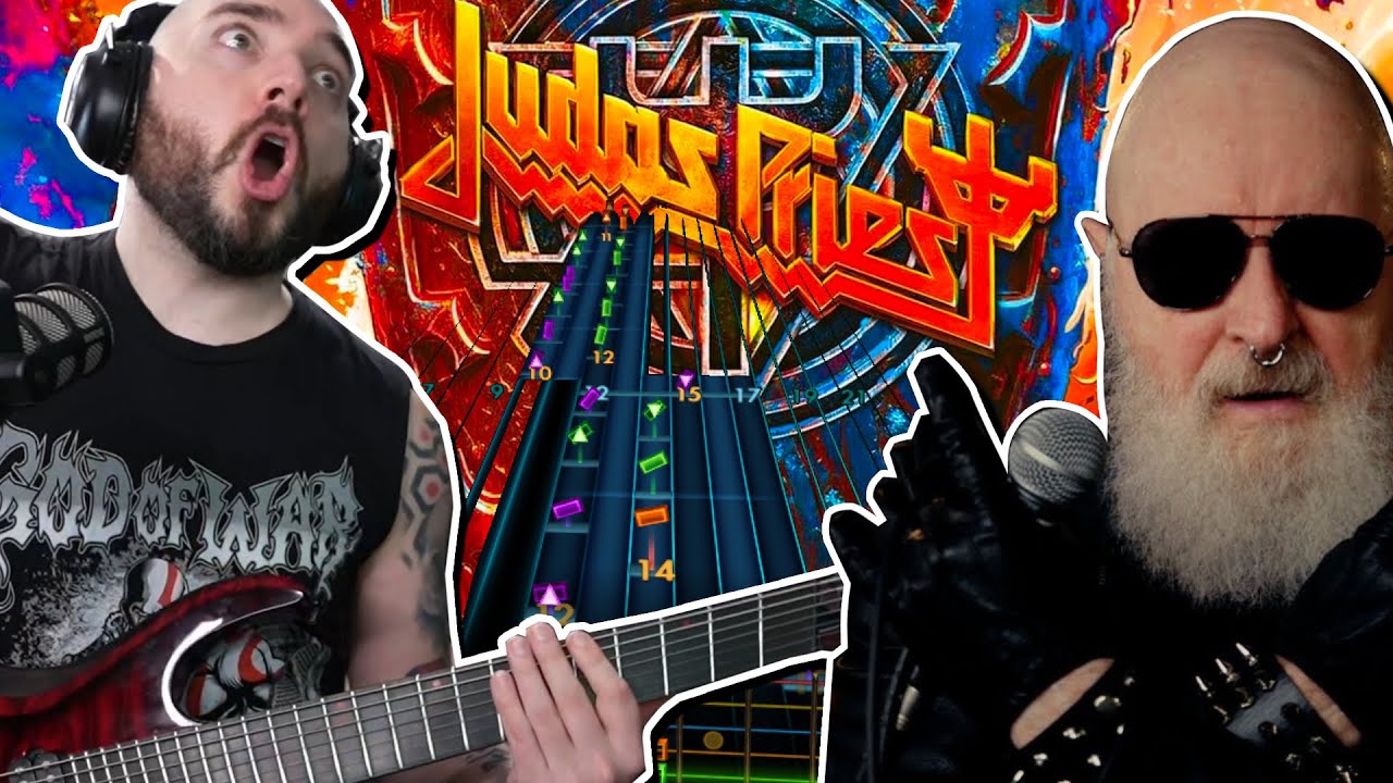 The Judas Priest Invincible Shield Sightread Reaction Playthrough