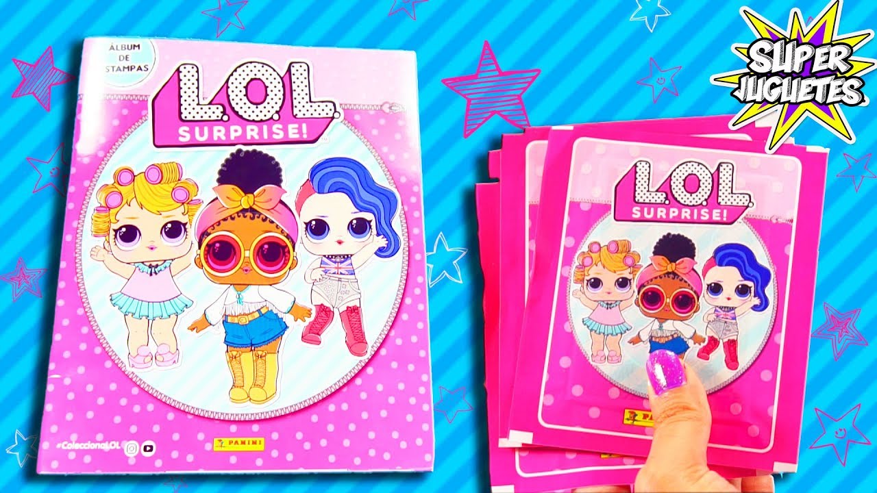 Album LOL Surprise de Panini con Stickers o Calcomanias / Mis superjuguetes
