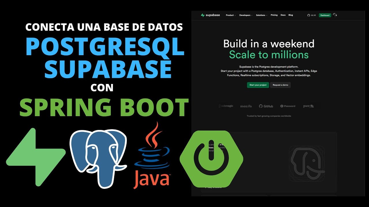 Conecta una base de datos PostgreSQL de Supabase con Spring Boot