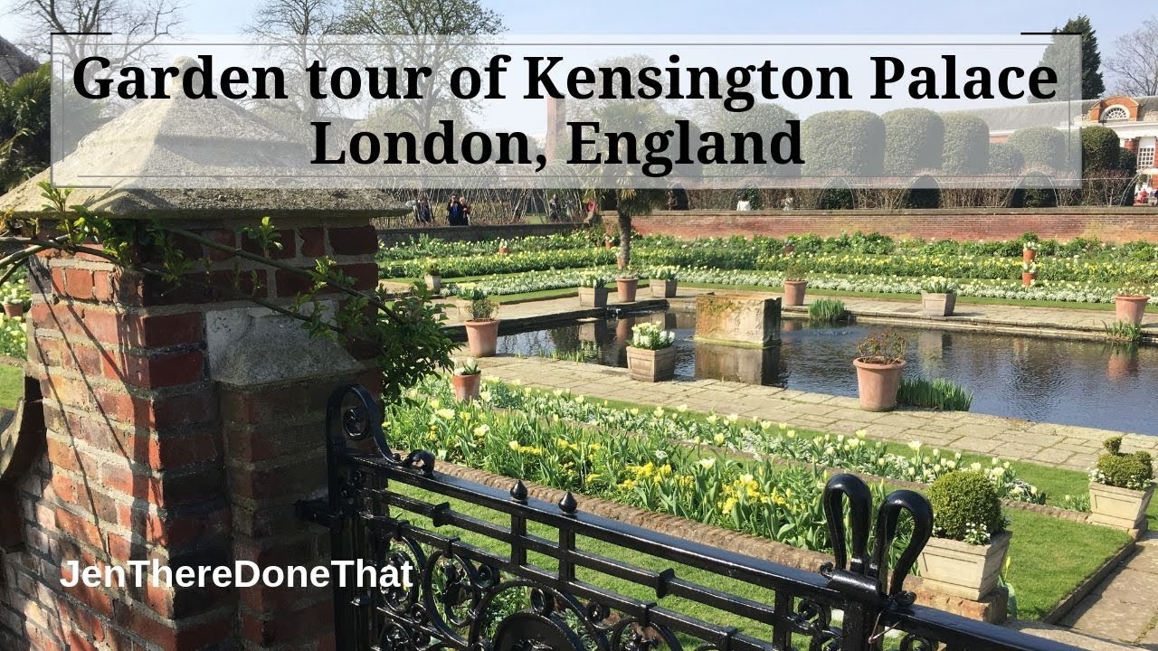 Garden tour of Kensington Palace in London, England | Travel UK