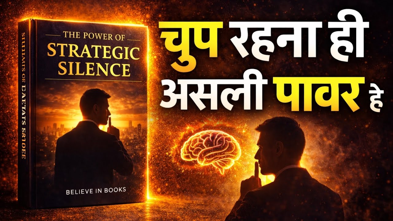चुप रहने की असली power | The Power of Strategic Silence | Audiobook 