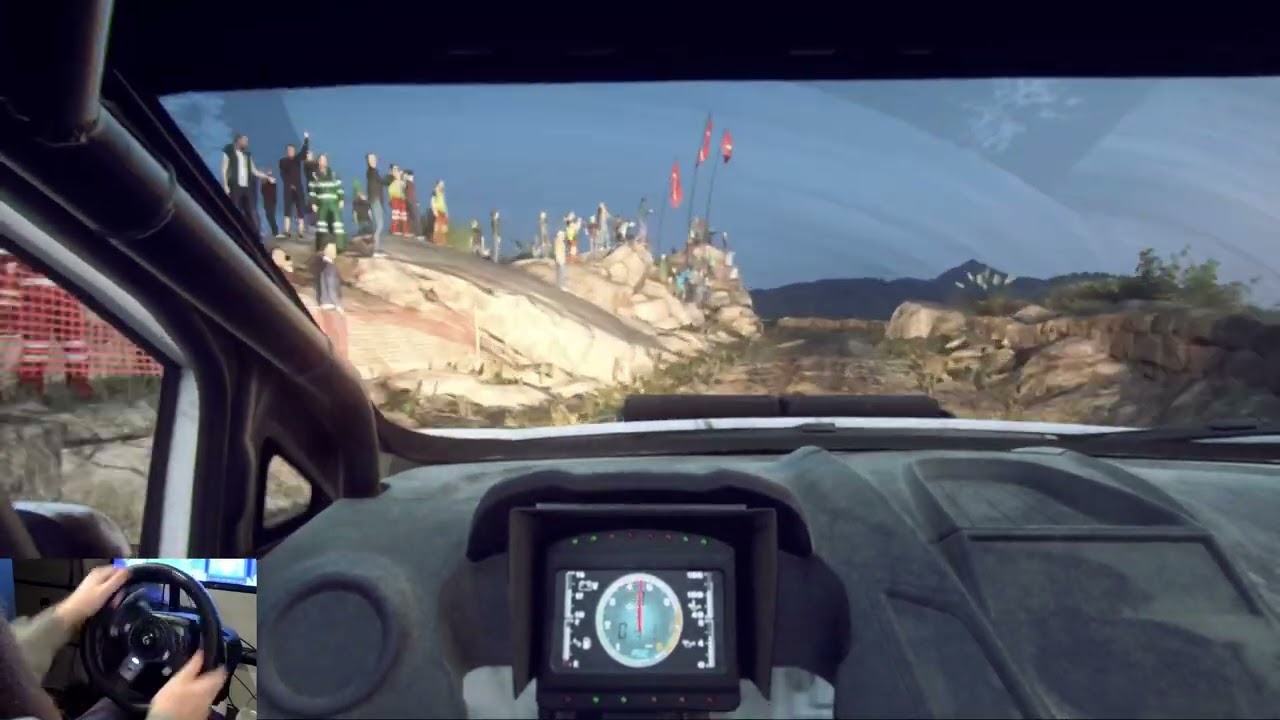  Only Headlights & Gravel… Dirt Rally 2.0 Argentina Night Stage (Wheel Gameplay)