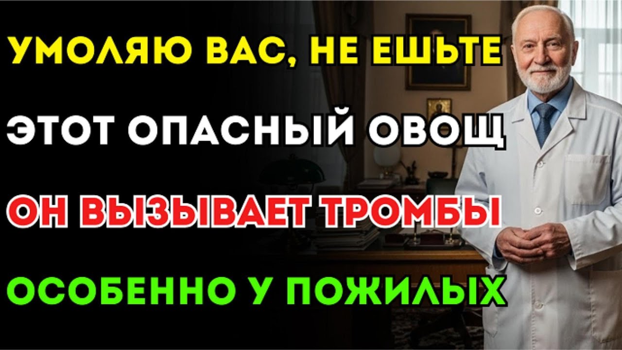 Кардиолог в шоке: Этот овощ повышает риск инсульта за одну ночь! Спасите свои сосуды сейчас