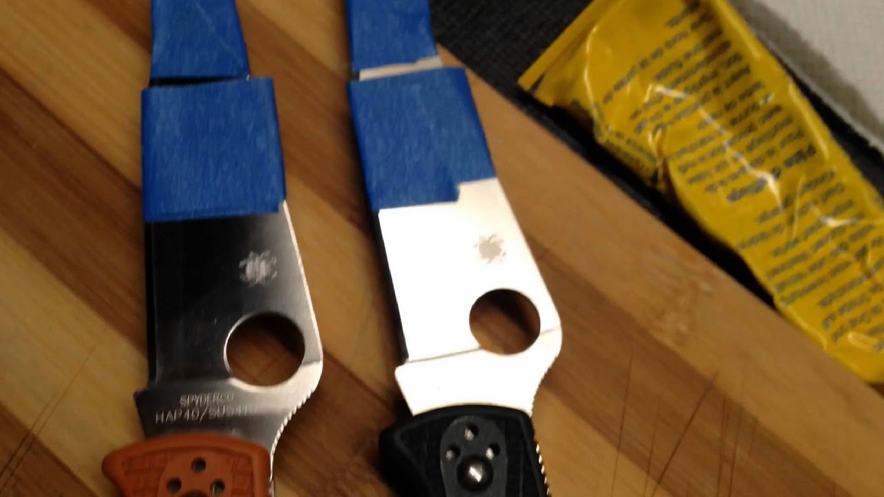 HAP40/ZDP-189 comparison