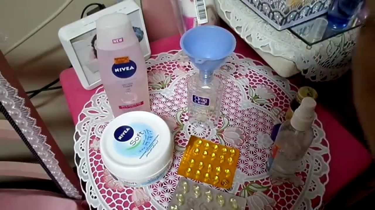 طريقه عمل تونر بفيتامين  للبشرة جافه مع سمر احمد