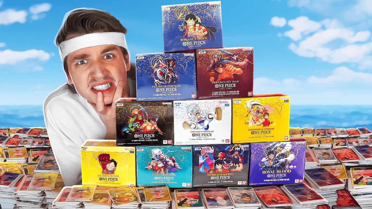 I Opened Every One Piece TCG Box Ever Released...