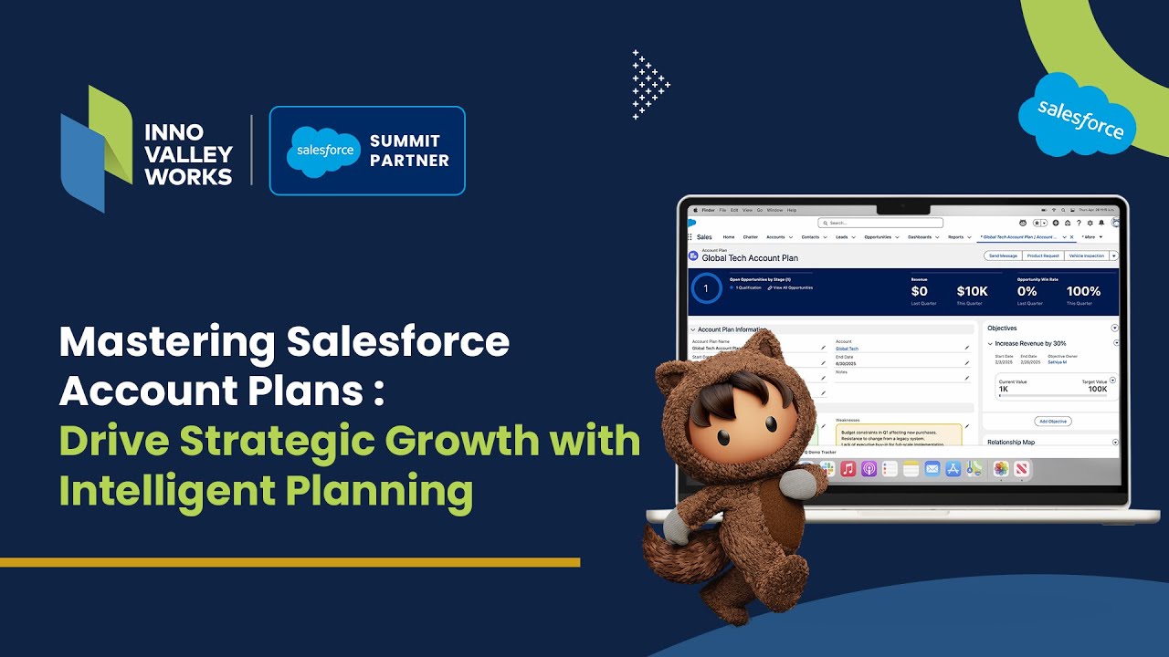 Mastering Salesforce Account Plans : Drive Strategic Growth with Intelligent Planning