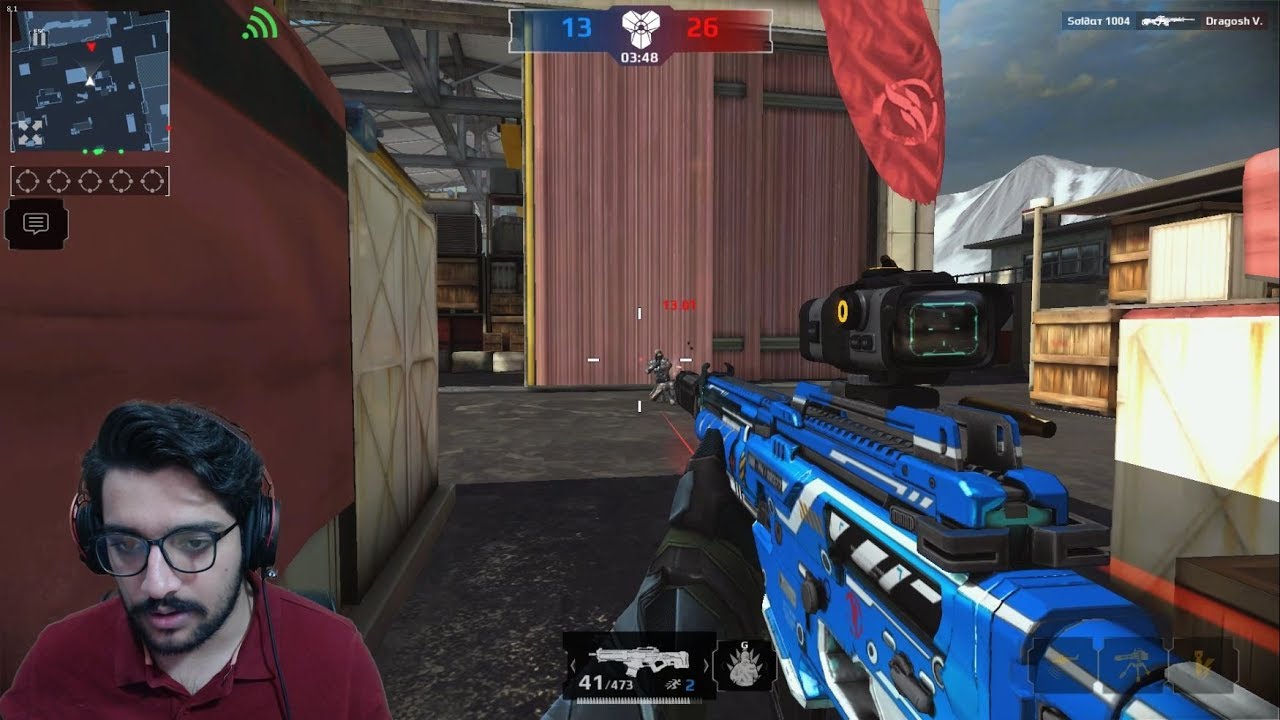 Modern Combat 5 - Trying 30 KILLS With the GRINDER - LIVE!#230