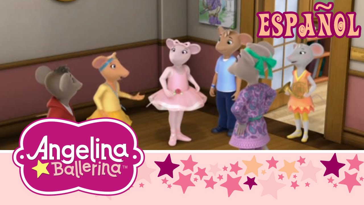 Angelina Ballerina Latinoamérica - Viki queda atascada