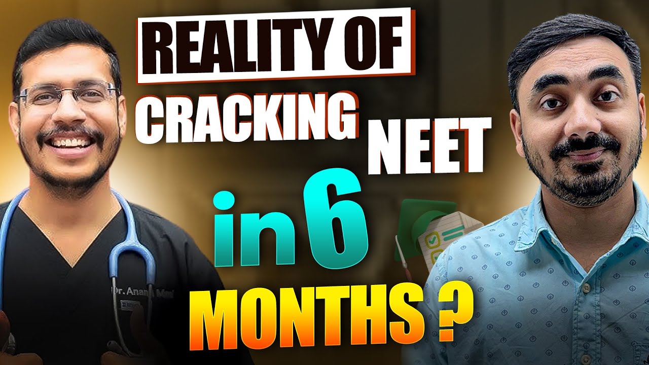 Reality of Cracking NEET in 6 Months? Strategy | Tips | Chapters | Guidance by Anand Mani Sir..✌️