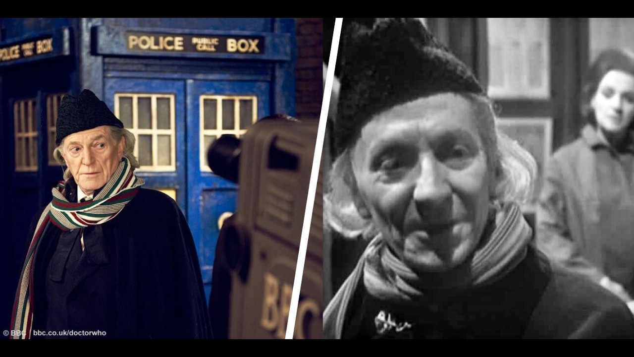An Adventure in Space and Time VS Doctor Who scene comparison