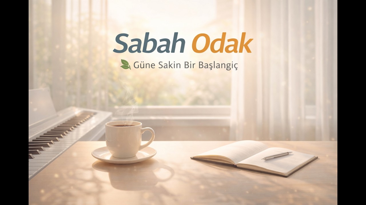 BUKA-Sabah Odak | Ders Çalışma & Sakin Piyano Müziği | Konsantrasyon ve Zihinsel Netlik