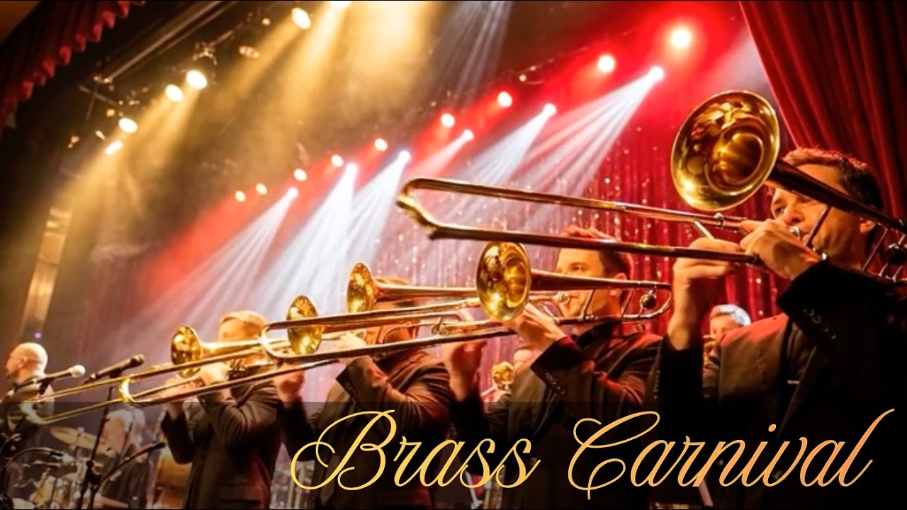 【5AM Wake Up Jazz】Brass Carnival | Big Band Jazz 30min