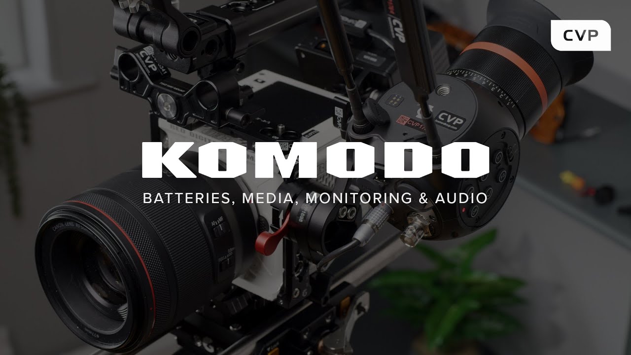 How to UPGRADE the RED KOMODO PT.3 | Batteries, Media, Monitoring & Audio