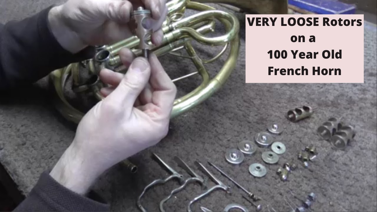 Repairing a 100 Year Old French Horn With VERY LOOSE VALVES: #1 Introduction and Diagnosis