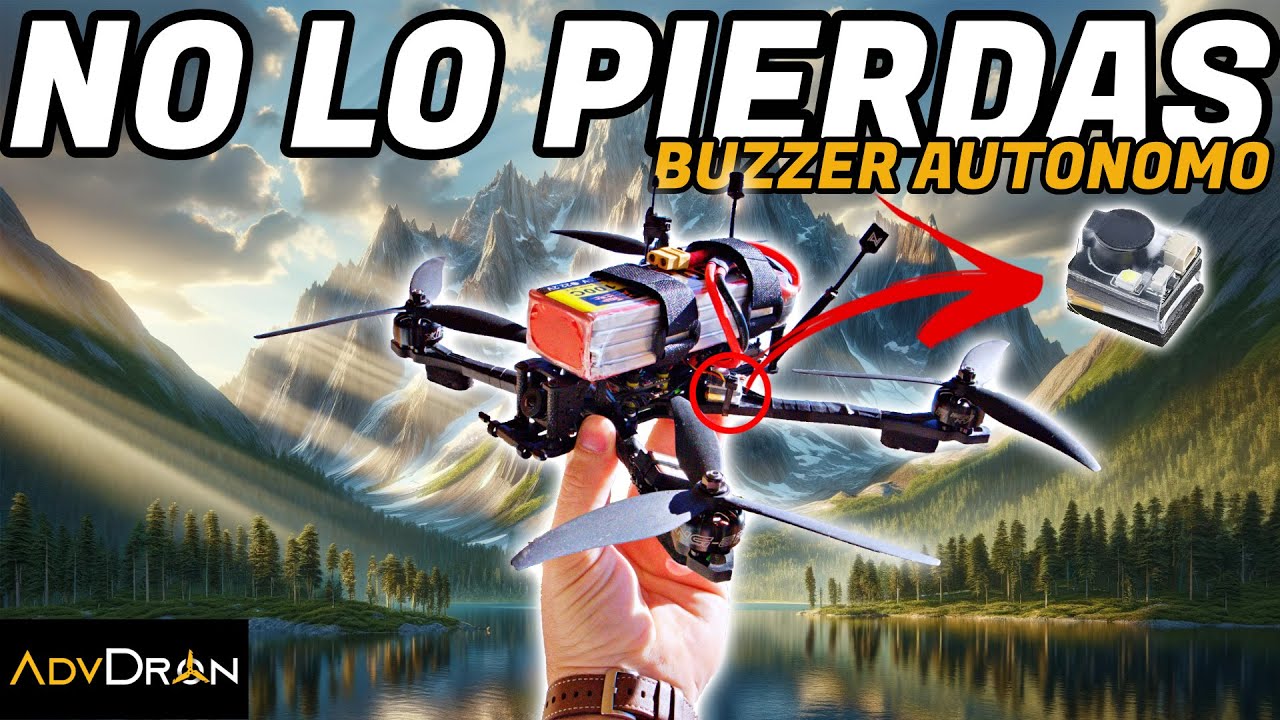 🔶IBUZZER AUTONOMO DRON FPV🔶 ¡No Pierdas TU DRON!