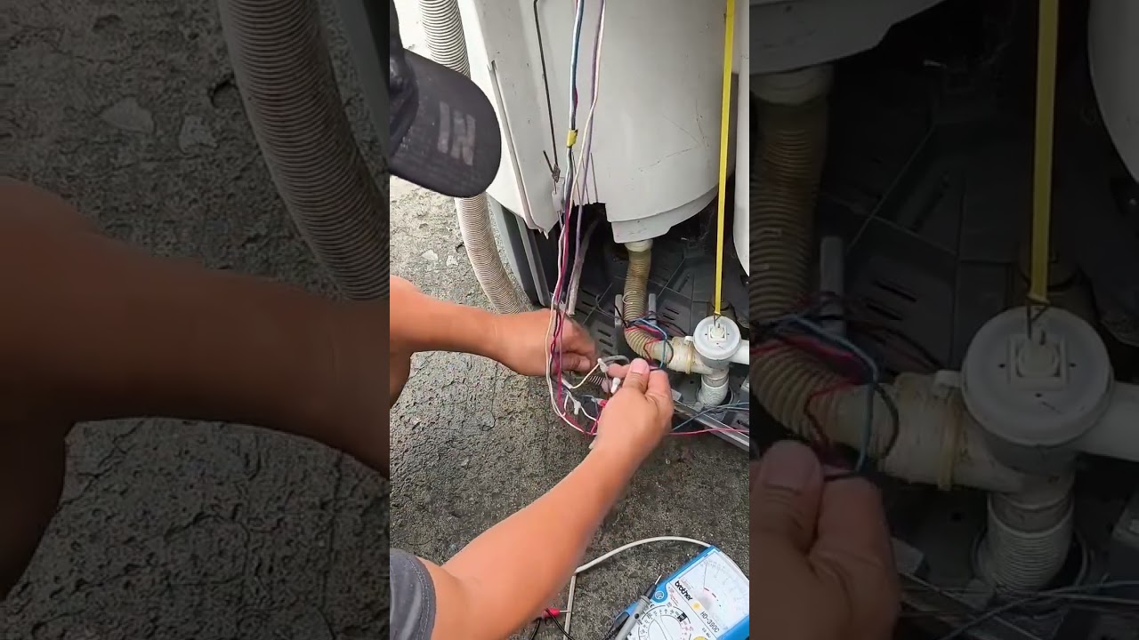 Walang power ang washing machine?Ano Gagawin? #diy @jeffryrepairman4734