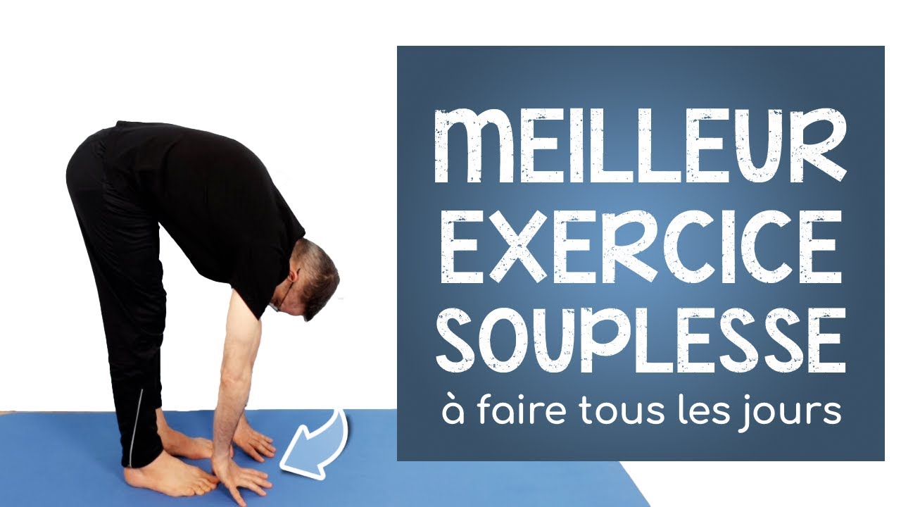 Le MEILLEUR exercice de souplesse que vous devriez faire tous les jours (et soulager le mal de dos)