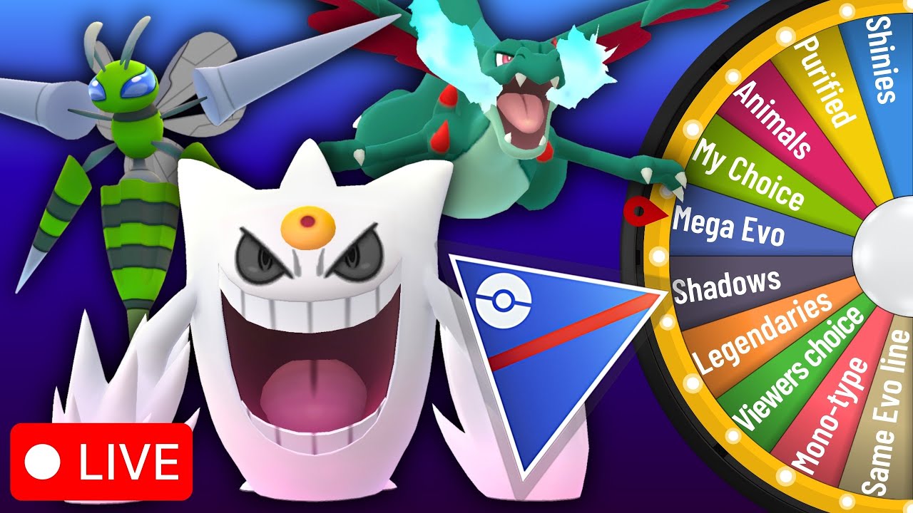 MEGA POKEMON IN THE GREAT LEAGUE? - COME BATTLE ME LIVE!