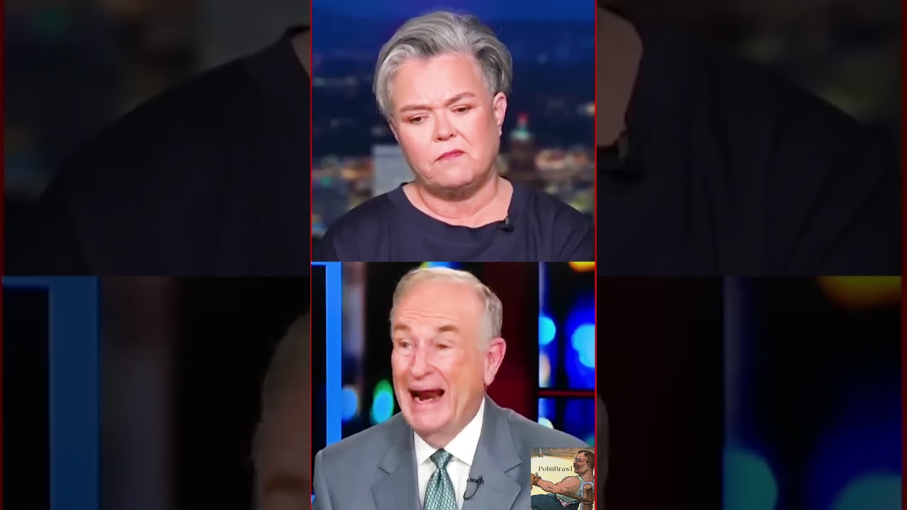 Bill O'Reilly DESTROYS hysterical Rosie O'Donnell on live tv